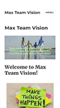 Mobile Screenshot of maxteamvision.com